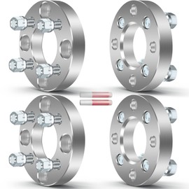 OCPTY Wheel Spacers Adapters 4PCS 1" Wheel Adapters 4x114.3 to 4x100 Fits for Ford Festiva for Honda Accord for Acura TL