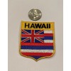Unbranded Hawaii Embroidered Iron On Patch - Hawaii Flag Patch.