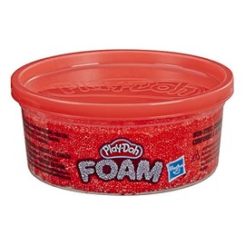Play Doh Foam Lata Individual Toy, Color Rojo
