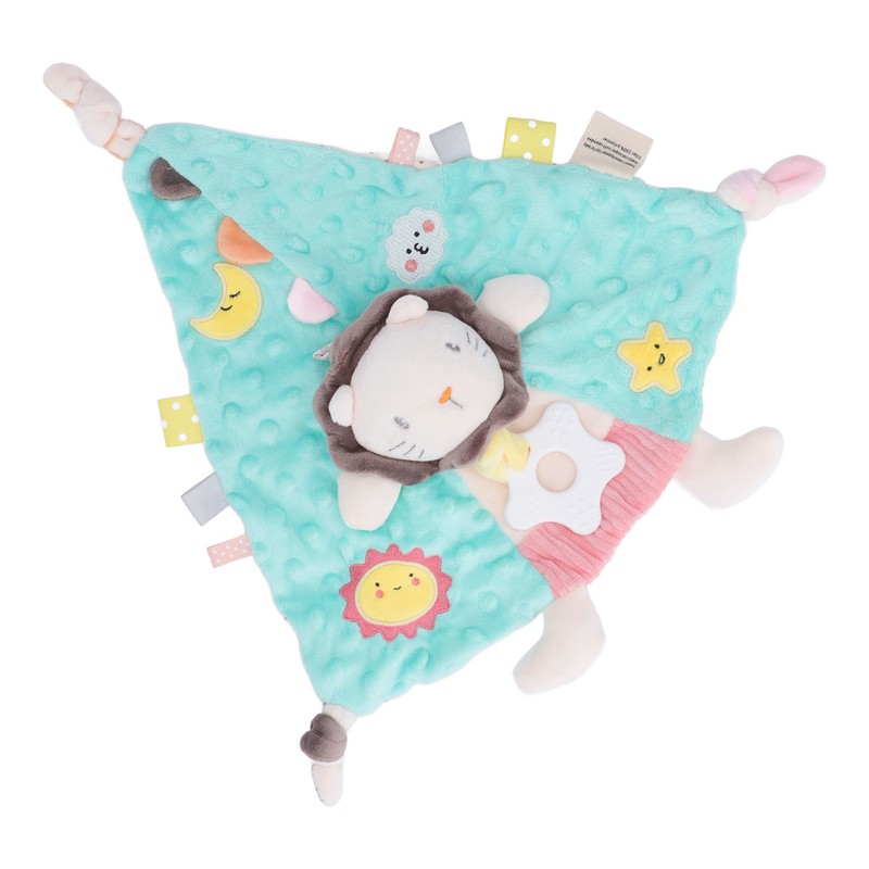 Baby Security Blanket Biteable Teether Baby Snuggle Blanket Baby Teething