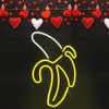 Banana Shaped LED Neon Lights Art Wall Decorative Lights for