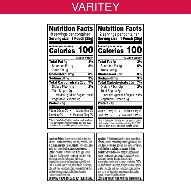 Special K 2 Pack - Special K Pastry Crisps, Variety