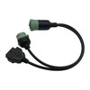 HYXUAN 9 Pin to OBD2 Interface Truck Y-j1939 obd2 Cable