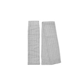 ESPRIT Women Rib leg warmer, 1 pair, One size fits all, Grey, acrylic mix - Warm and soft, ideal for casual winter outfits