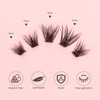 False Eyelashes Natural style, Multipack False Eyelashes, Lash Clusters, Lengthening