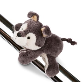 NICI Magnetic Animal Husky Swante 12 cm - MagNICI Magnetic Plush Toy Dog - Cuddly Toy with Magnet - Magnetic Animals for Fridge, Blackboard, Metal and Much More - 45726