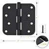 Door Hinge 4 Inch Interior Door Hinges Oil Rubbed Bronze