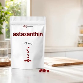 Astaxantina 12mg 120 Cápsulas Blandas Antioxidante Sin Sabor