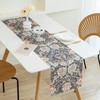 Obal William Morris Table Runner, Teal floral table runner Heat