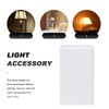 CALLARON White Square Lampshade E27 Fabric Lamp Shade Accessories 7.8
