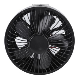 Round Fireplace Fan Heat Powered Stove Fan Aluminum Alloy Wood Burner Kerosene Stove Fan for Household Use