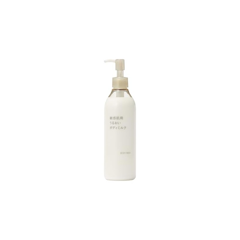 MUJI 83451578 Moisturizing Body Milk for Sensitive Skin, 10.1 fl
