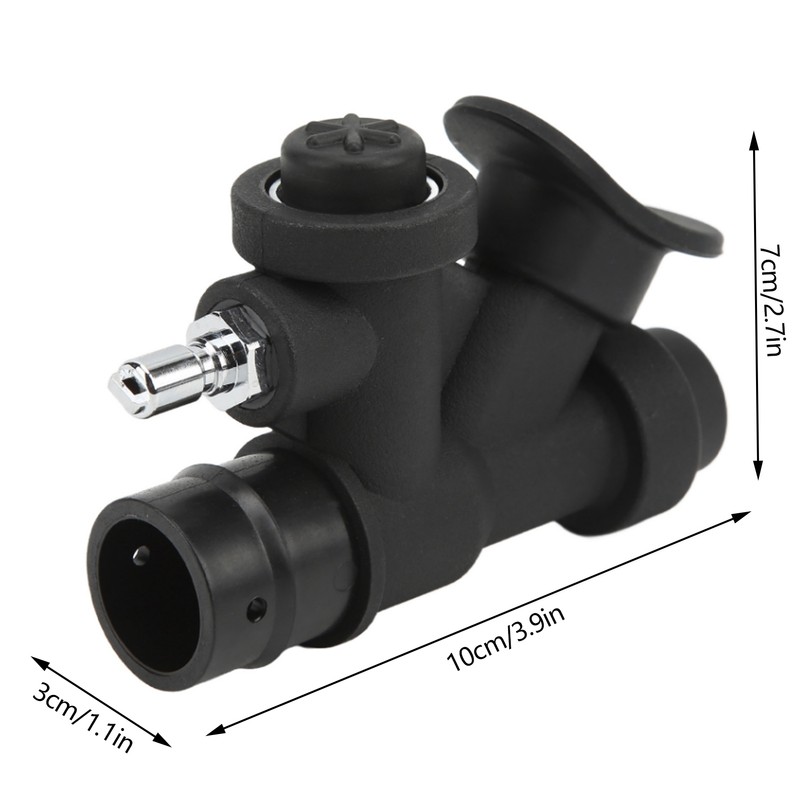 Scuba Diving Universal 45 Degree Oral Power Inflator K Shaped