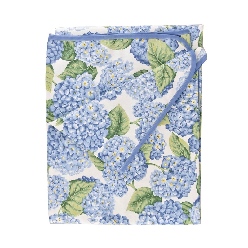 Manifattura Tessile Panama Tablecloth Print All Sizes - Celestial Hydrangea