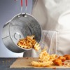 Patelai 3 Pcs Pasta Strainer 5.5" 6.3" 7.1" Metal Noodle