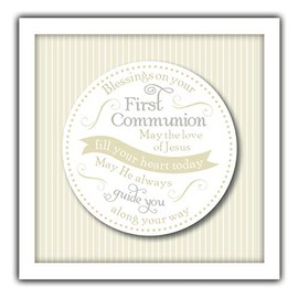 Cathedral Art Cathedarl Art First Communion Shadow Box, One Size, Multicolored