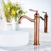 GGStudy Tall Body Single Handle One Hole Bathroom Vessel Sink