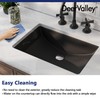 DeerValley DV-1U0086 Ally Undermount Bathroom Sink 21'' x 15'' Rectangular