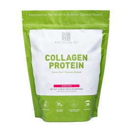 Amy Myers MD Collagen Protein Powder - Type 1 & 3 Collagen - Bovine Collagen to Support Healthy Hair, Skin & Nails - Gluten-Free, Dairy-Free & Non-Soy - 16.08 oz (38 Servings)