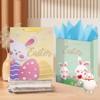 Colodeol 4 Pack 9" Easter Gift Bags with Tissue Paper,