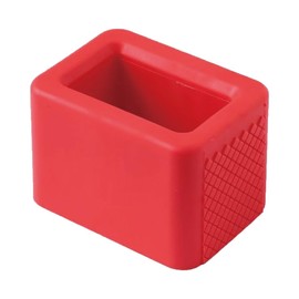 Seat Belt Holder, Buckle Holder, Car Supplies, Nursing, Kids, Stopper, Freestanding, Easy Installation, Rear Seat Buckle, Insert Seat Belt with One Hand (Red)