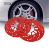 Disc Brake Rotor Cover, 2Pcs/Set Universal Auto Car Wheel Aluminium
