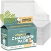 Organic Cotton Disposable Changing Pad Liners | Large 18x24 Hypoallergenic