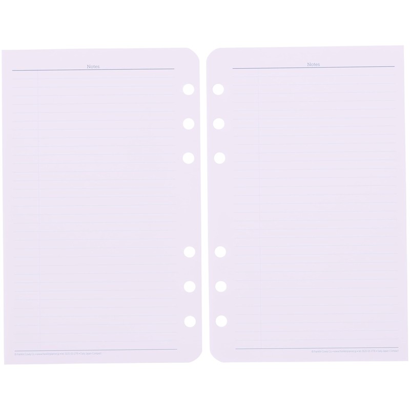 Franklin Planner 86595 Original Daily Refill, 12-Month Edition, Starts January