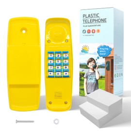 HAPPYPIE Toy Phone for Kids Swing Set Phone Pretend Phones and Learning Education Phone Plastic Telephone Creative Children Play Phone for Toddlers Baby Cell Phone Playhouse Phone (Green)