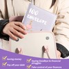 Lifejoymax 100 Envelopes Money Saving Challenge Book with Envelopes, Day