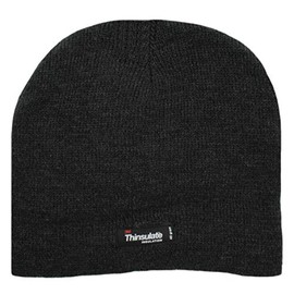 Rjm Children's Thermal Thinsulate Beanie Hat Grey 7-10 Years