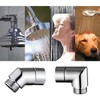 Oiieco 90° and 135° Hand Shower Set Elbow with 1/2"