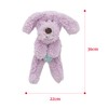 AROMADOG Rosewood Calm Fleece Flattie Dog Toy, with Calming Lavender