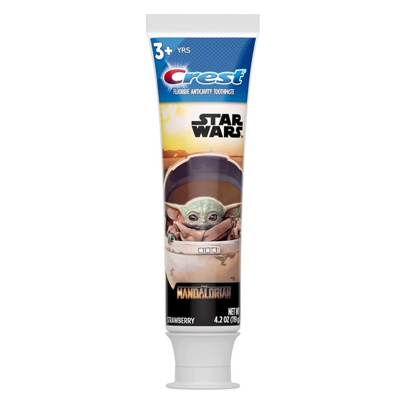 Crest Toothpaste 4.2 Ounce Kids Star Wars Tube (Strawberry) (Pack