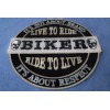 Ivamis It's Not About Brand, It's About Respect Biker Patch