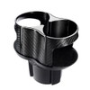 2 in 1 Auto Cup Holder Expander Adapter with 360