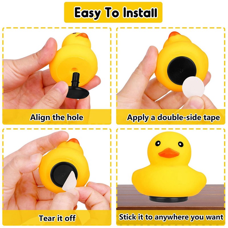 AKLOPE Duck Plug - Rubber Duck Mount,Flock Locker Rubber Duck