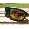 Choppers CP92803 Padded Foam Sunglasses Motorcycle ATV Glasses Black Mirror