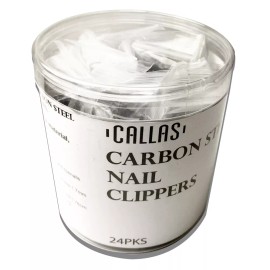 Callas Carbon Steel Nail Clippers 24pcs