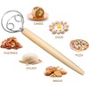 LYSAIMG 8Pc Bread Lame Tool Dough Scoring Sets,Danish Dough Whisk