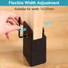 SciFiVisi Set of 4 Furniture Raisers, 10 cm, Adjustable Table