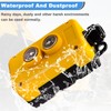 mxuteuk 4-Wire Dump Trailer Remote Control Switch 12 V DC