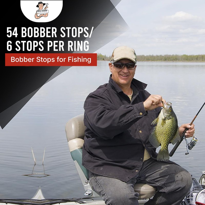 Bobber Stops for Fishing Line