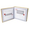 Happy Homewares Lovely Golden 50th Wedding Anniversary Photo Album with