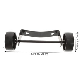 Gatuida Patio Heater Wheel Kit Replacement Parts for Outdoor Heater Iron Material Caster Wheel