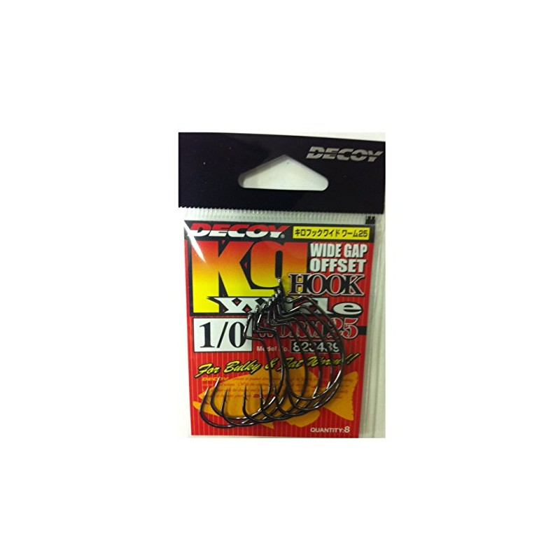 Katsuichi WORM25 Decoy KG Hook Wide #1/0