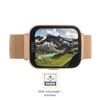 dipos FLEX 2x Schutzfolie matt passend für Liu Jo Smartwatch