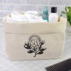Large 'Protea Flower' Canvas Organiser/Storage Bag (OR00032215)