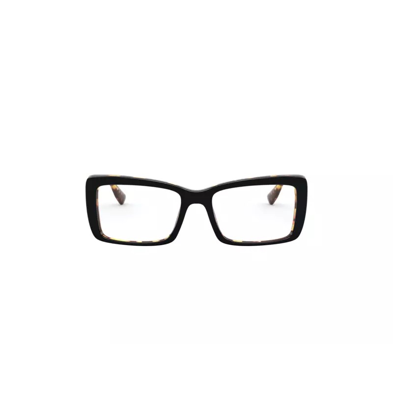 Miu Miu Eyeglasses MU03SV 389101 52 Black Rectangular Optical Fraem