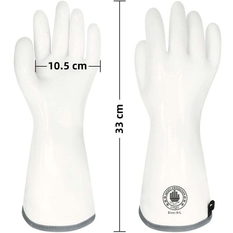 Barbecue Mitts, Silicone Oven Gloves, Heat Resistant Oven Gloves with